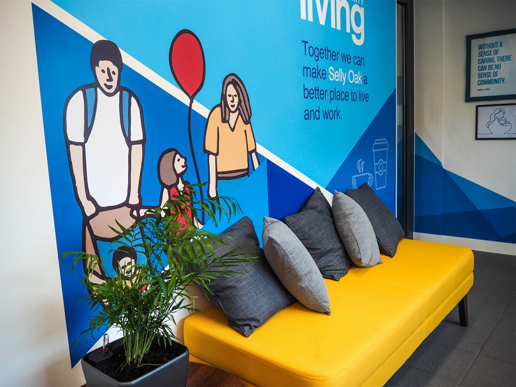 Community Living Hub sofa